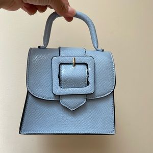 Zara Blue mini purse